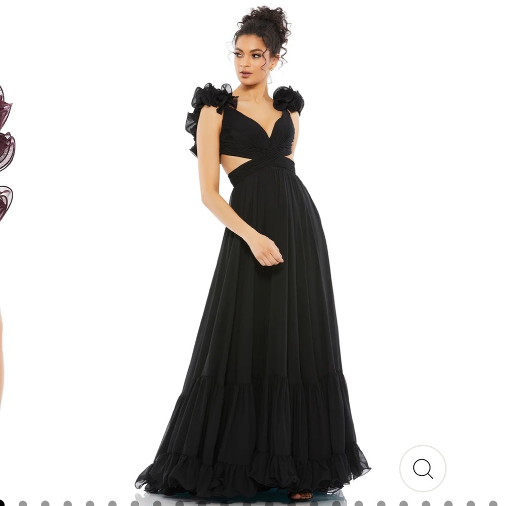 Ieena Cutout Chiffon Gown
